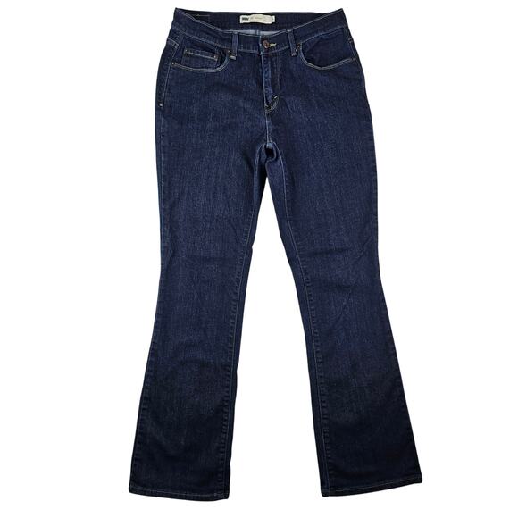 Levis 515 Jeans 8 Womens Bootcut Mid Rise 2014 Red Tab Five Pocket 30.5" Inseam - Picture 1 of 12